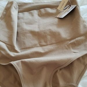 High waist seamless brief